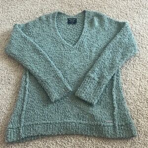 Abercrombie & Fitch Teal Popcorn Sweater